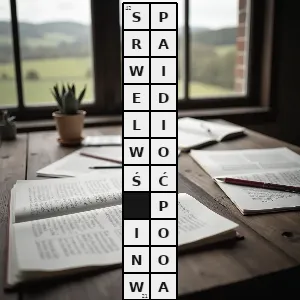 Rozwiązanie krzyżówki: sprawiedliwość która zakłada że osoby znajdujące się w różnym położeniu będą traktowane odmiennie - sprawiedliwość pionowa | hasła, synonimy i podpowiedzi Hasło krzyżówkowe sprawiedliwość która zakłada że osoby znajdujące się w różnym położeniu będą traktowane odmiennie - sprawiedliwość pionowa – rozwiązanie, synonimy, podpowiedzi i definicje krzyżówkowe